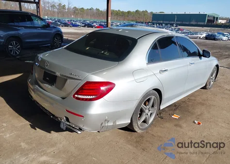 2017 Mercedes-Benz E 300 4Matic из США, поврежденный, VIN WDDZF4KB3HA177441